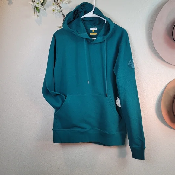 PARALLEL X LEAGUE CRUZ HOODIE -EMERALD KANGAROO POCKET MEN'S SIZE SM, MED. & LRG - Picture 15 of 16